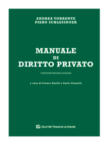 Manuale di Diritto Privato: Guida Completa