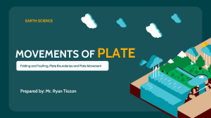 Plate Tectonics: Folding, Faulting, and Plate Boundaries