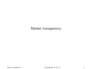 Market Transparency: Definition, Importance & Impact