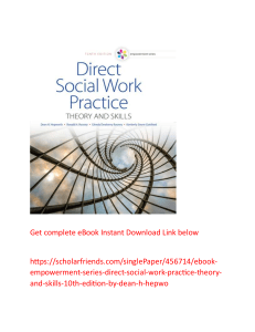 Social Work Practice: Chapter Summaries & Key Concepts