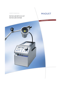 ROTAFLOW System User Manual