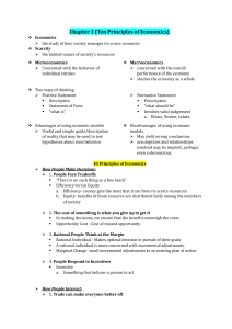 Economics Principles: Supply, Demand, & Externalities