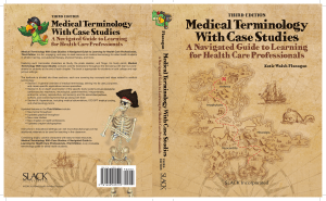 Medical Terminology with Case Studies: A Navigated Guide