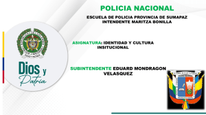 DITRA Policía Nacional: Misión, Funciones y Señalizaciones