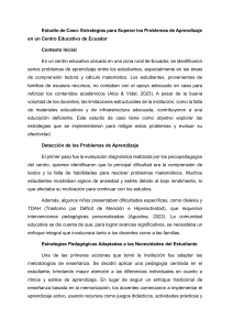 Estrategias para Superar Problemas de Aprendizaje en Ecuador