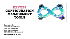 Configuration Management Tools in DevOps