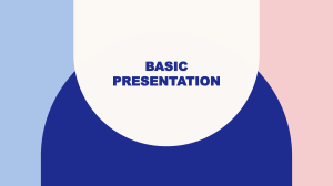 Effective Communication Skills: Presentation Guide