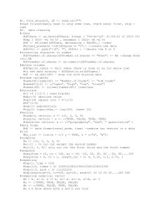 R Programming Cheat Sheet: Data Manipulation & Analysis