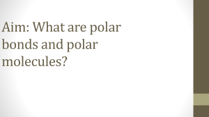 Polar & Nonpolar Bonds: Chemistry Presentation