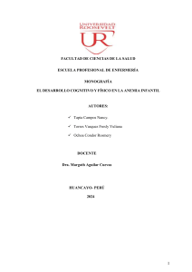 Anemia Infantil: Desarrollo Cognitivo y Físico
