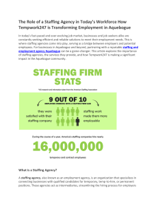 Staffing Agencies: Tempwork247 in Aquebogue