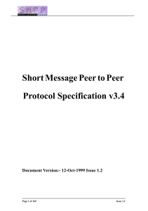 SMPP Protocol Specification v3.4