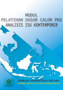 Analisis Isu Kontemporer: Modul Pelatihan Dasar CPNS