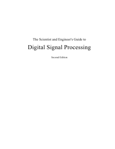 Digital Signal Processing Guide - 2nd Edition