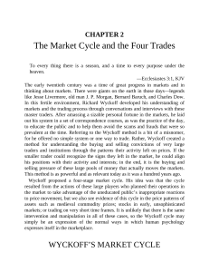 Wyckoff Market Cycle: Four Trades Explained