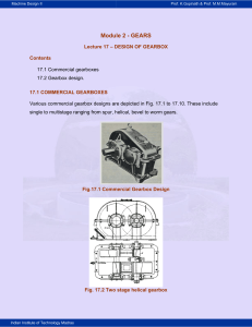 Gearbox Design: Helical Gears & Commercial Gearboxes