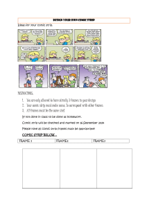 Comic Strip Design & Active/Passive Voice Worksheet