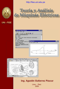 Teoría y Análisis de Máquinas Eléctricas