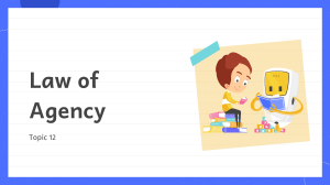 Law of Agency: Definitions, Requirements, and Duties