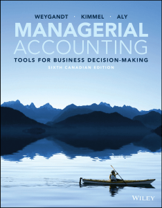 Managerial Accounting Textbook: Business Decision-Making