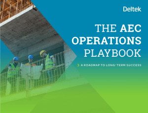 AEC Operations Playbook: Long-Term Success Roadmap