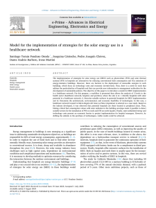 Solar Energy in Healthcare: Implementation Strategies