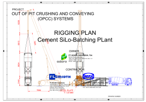 Cement Silo Rigging Plan: OPCC Systems