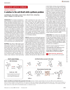 Anti-Bredt Olefin Synthesis: A Solution to Bredt's Rule