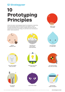 10 Prototyping Principles for Design & Innovation