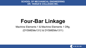 Four-Bar Linkage: Mechanisms & Grashof's Rule