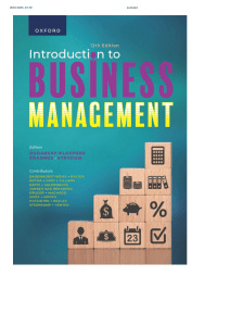 Introduction to Business Management Textbook