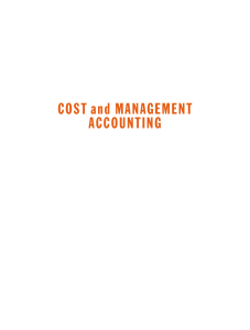 Cost- and management Accounting by Colin Drury-6th ed