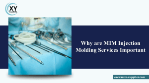 MIM Injection Molding Services: Importance & Benefits