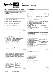 B1 English Test: Grammar, Vocabulary, & How To...