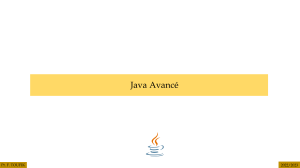 Java Avancé : Concepts et rappels