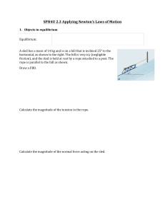 Newton's Laws Worksheet: Equilibrium & Acceleration