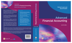 Advanced Financial Accounting Textbook