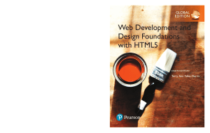 Web Development & Design Foundations with HTML5 Textbook