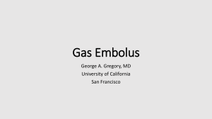 Gas Embolus: Causes, Symptoms & Treatment