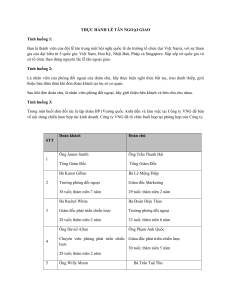 Diplomatic Protocol Practice Scenarios