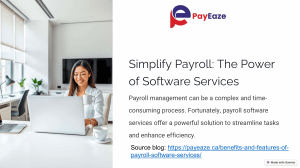 Payroll Software: Simplify Business Payroll Management