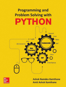 Python Programming and Problem Solving Textbook