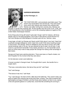 Harrison Bergeron: Kurt Vonnegut's Dystopian Short Story