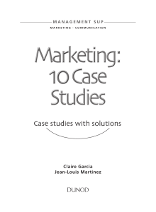 Marketing Case Studies with Solutions