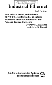 Industrial Ethernet Guide: TCP/IP Networks for Automation