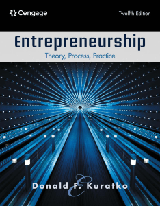 Entrepreneurship: Theory, Process, Practice - Textbook