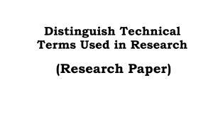 Research Terms: Quantitative, Qualitative, Hypothesis & Sampling