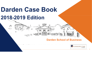 Darden Case Book 2018-2019: Business Case Studies