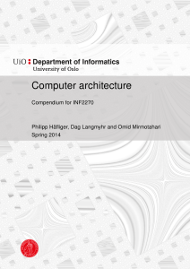 Computer Architecture Compendium for INF2270