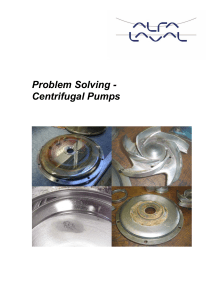 Centrifugal Pump Problem Solving Guide